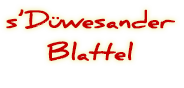 s'Düwesander Blattel