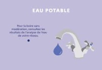 Information Résultats eau potable commune