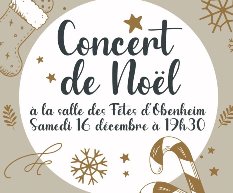 Concert de Noël à Obenheim