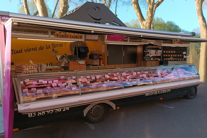 La Ferme Goettelmann fait halte à Daubensand chaque mardi